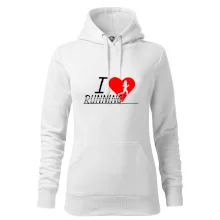 I love running dievča