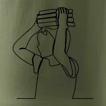 Študent a kniha jedným ťahom Študent a kniha jedným ťahom