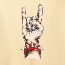 Rocková ruka s náramkom