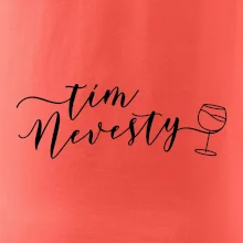 Tím nevesty červené víno