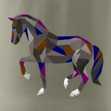 Kôň geometria farebný