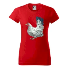 Sliepka kreslená biela Sliepka kreslená biela