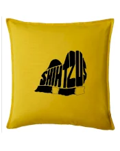 Shih-tzu - nápis v tele