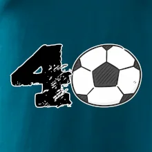 Futbal okrúhle narodeniny 40