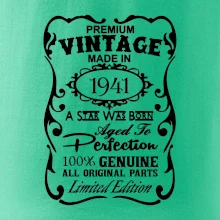 Vintage Etiketa - 1941