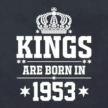 Kings are born in 1953