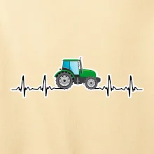 Traktor farebný ekg