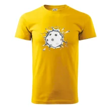 Florbal lopta v triku Florbal lopta v triku