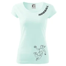 Handball nápis šikmo 1