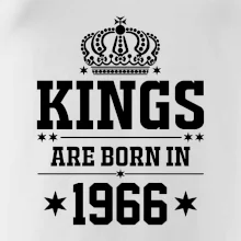 Kings are born in 1966
