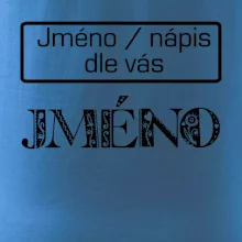 Folklór - meno - nápis