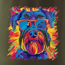 Bradáč farebný štýl 70s