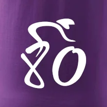 Cyklista oslavuje osemdesiatiny  (80)