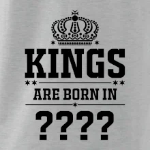 Kings are born in   (Vlastný mesiac narodenia)