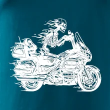 Cestovní motorka kostra