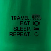 Eat sleep travel - alkovna