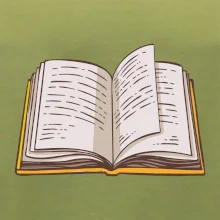 Kniha farebná otvorená