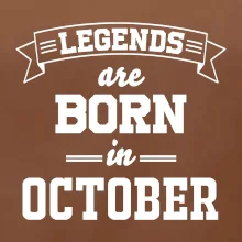 Legends are born in October