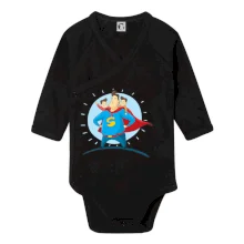 Otec superman - chlapec a chlapec Otec superman - chlapec a chlapec