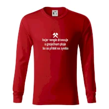 Hajer vengle drancuje a gnojočkum pluje bo se přidoł na zymba