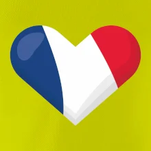 Francúzska vlajka srdca