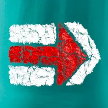 Párová turistická značka červená Párová turistická značka červená