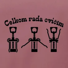 Celkom rada cvičím