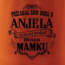Požiadal som Boha o anjela a on mi poslal moju mamku