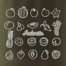 Frutarián ovocie vo štvorci