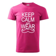 Keep calm and wear mustache Keep calm and wear mustache