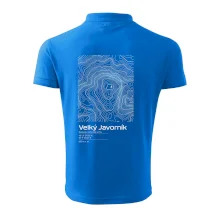 Velký Javorník (Beskydy) - vrstevnice v obdĺžniku