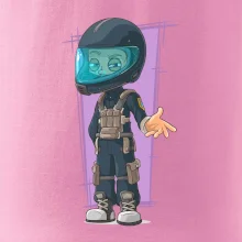 Vesmírny vojak fialový