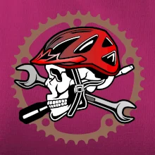 Lebka biker opravár