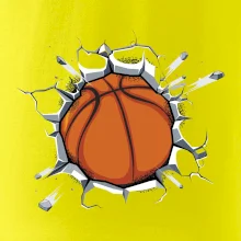 Basketbal lopta v triku