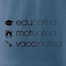 Educated motivated vaccinated Educated motivated vaccinated