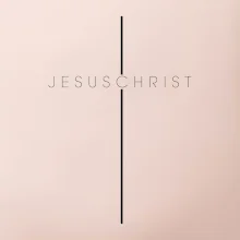 JesusChrist nápis v kríži