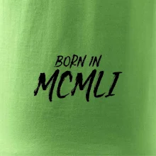 Born in - Rímske číslo 1951