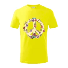 Peace symbol pieskový