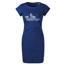 Letná romantika - papierová loďka