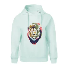 Hlava leva kreslená jednoduchá