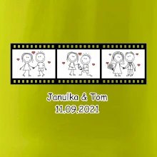 Svadobný deň - váš nápis (Hana-creative)