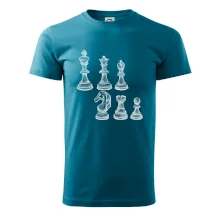 Šachové figúrky kreslené