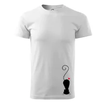 Zamilovaná mačka ležiaca