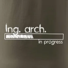In progress titul Ing. arch. inžinier architekt / inžinierka architektka