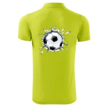Futbalová lopta v triku Futbalová lopta v triku