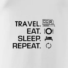 Eat sleep travel - Veľký príves