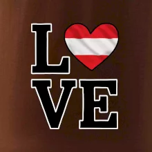 Love Rakúska vlajka