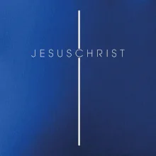 JesusChrist nápis v kríži JesusChrist nápis v kríži