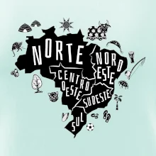 Brazília mapa a zvyky