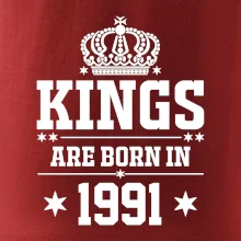 Kings are born in 1991